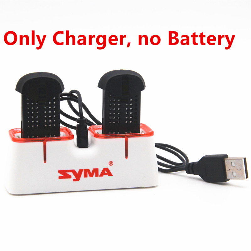 Drone Battery Case - Dual-USB-Schnellladegerät für Syma X22 X22W Drohnenbatterien