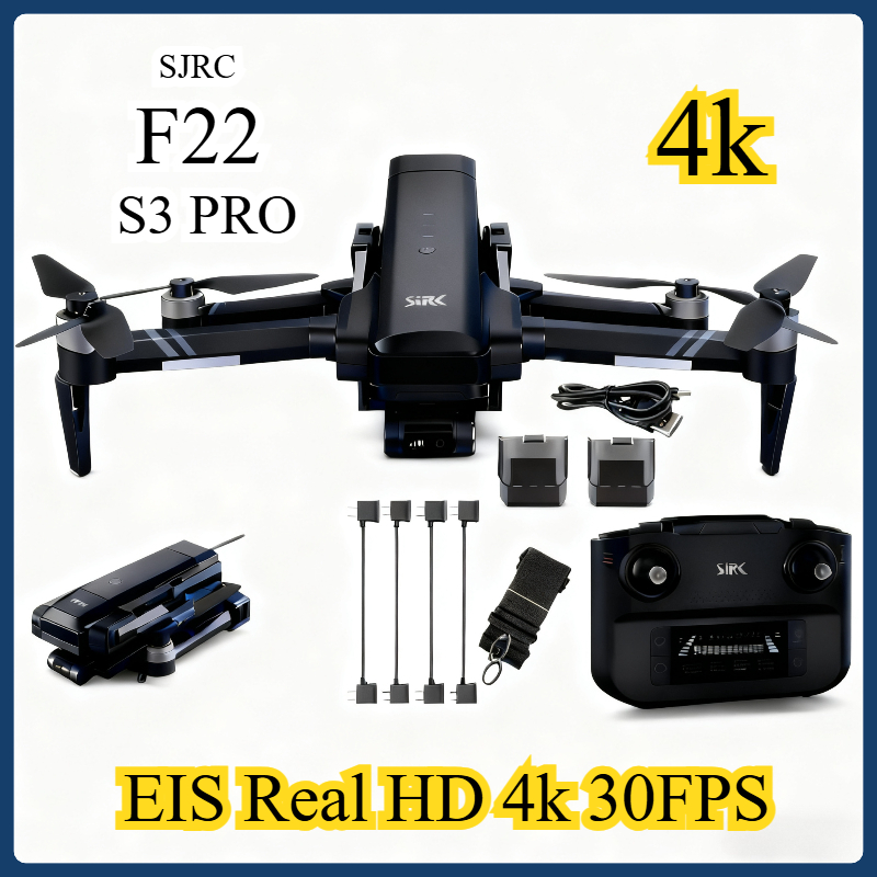 Jjrc Drone X12 - SJRC F22 S3 PRO Drohne 4K