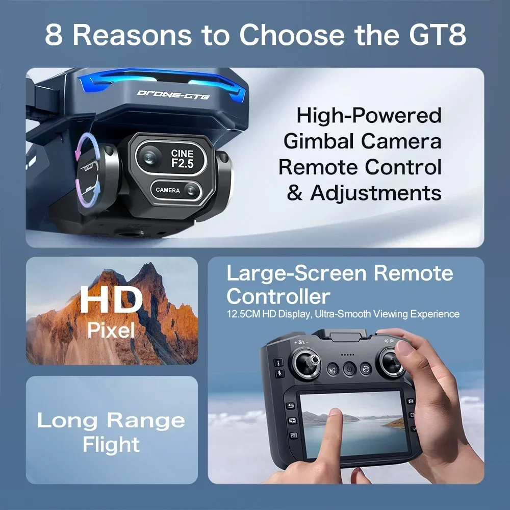Drohne 4K HD GT8 Kamera Hinder – Jjrc Drone X12 Bewertung und Preis