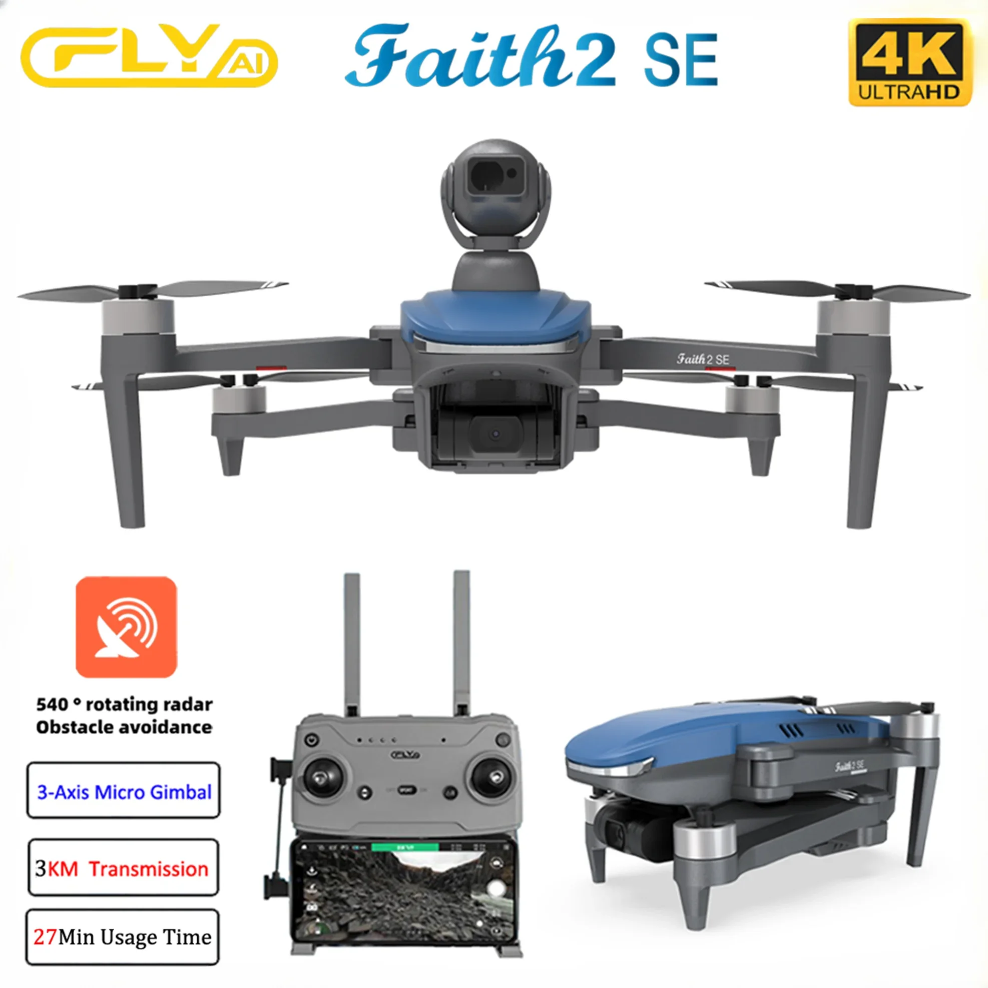 Faith 2 SE mit 540 °   Hindern – Jjrc Drone X12 Bewertung und Preis